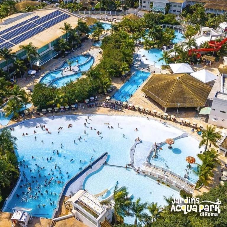 Aparthotel Lacqua Diroma - Parque Aquatico De Caldas Com Piscina De Ondas