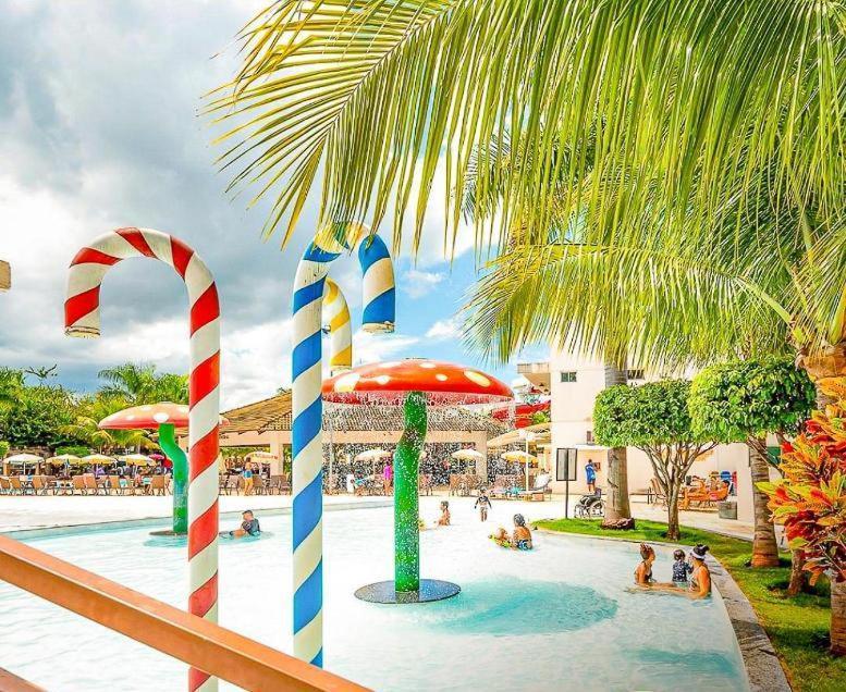 Aparthotel Lacqua Diroma - Parque Aquatico De Caldas Com Piscina De Ondas